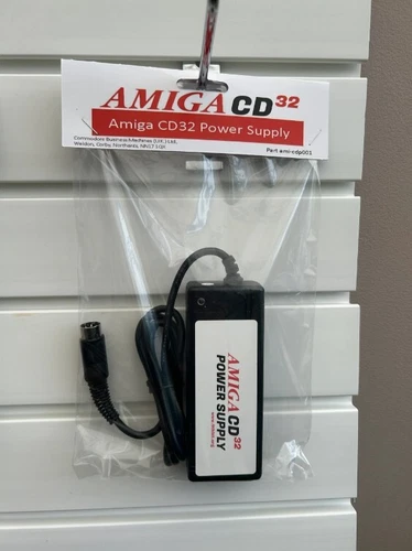 Amiga CD32 Power Supply PSU Adapter Brand New Retail Packaging