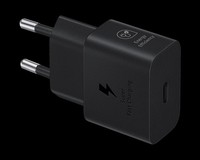 Samsung Schnellladegeraet EP-T2510 USB-C 25W Pd Pps Super Fast Charging Schwarz