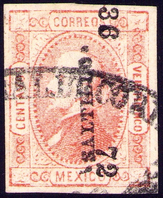 fj38 #83 25ctv PS wmk Saltillo 36-72 Sz 1355 10pts VF est $40-60 price reduced