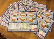 2018 Waffle House Menus (Double Sided Full Color) 