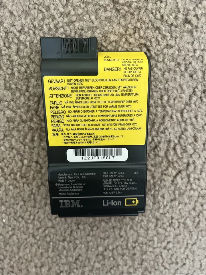 Batería para portátil IBM ThinkPad 600 600E 600D 600X 10,8 V OEM - 02K7018 Foto 4 de 4