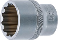 "Bgs 10643 SteckschlüSsel-Einsatz ZwöLfkant | Antrieb Innenvierkant 12,5 Mm (1/2\""