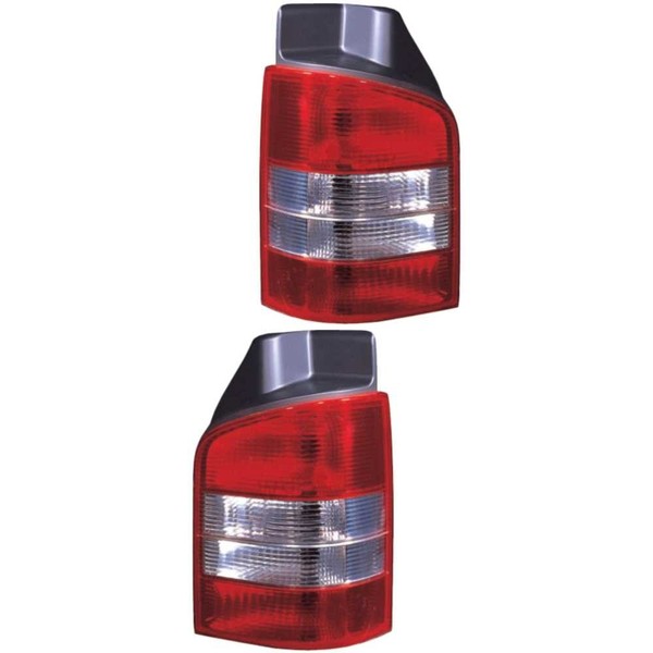 RüCkleuchten Set FüR VW Transporter V Bus 7HB 7HJ 7EB 7EJ 7EF 7EG 7HF 7EC-image
