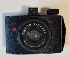 Vintage Ansco Pioneer 620 Roll Film Box Camera, Untested.