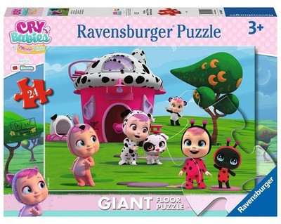 GIANT floor PUZZLE ravensburger CRY BABIES magic tears 24 RIESEN TEILE 70x50