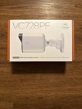 Alarm.com ADC-VC728PF Pro Series 4MP Bullet PoE Camera, 3.2-9.8mm Lens, White