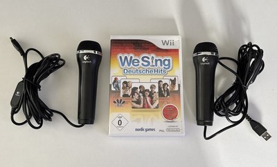 We Sing  Deutsche Hits Nintendo Wii mit 2 Mikrofone  