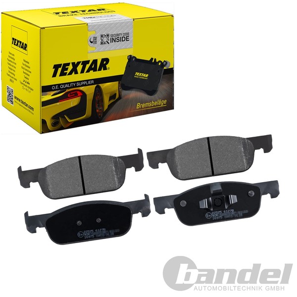 Textar BremsbelÄGe Vorderachse FüR Dacia Logan Sandero Lada Xray Renault Clio-image