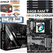 AMD Ryzen 7 1700X + 64GB RAM +