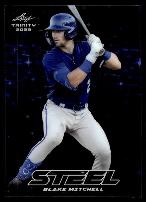 2023 Leaf Trinity Steel Blue Blake  Mitchell 85/99 #S-9