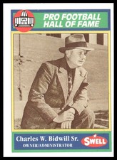 Charles W. Bidwill Sr. 1990 Swell Greats #70 Chicago Cardinals