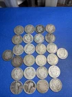 26 Barber Silver Quarter CULL Coins / 90% Silver Way Under Melt Value