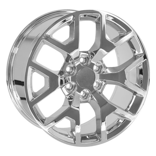 20x9 Chrome 5656 Rim Fits GMC Yukon Sierra Honeycomb - 第 4/7 張圖片