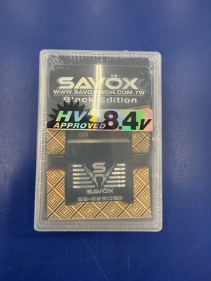 Savox SB-2290SG 2290 Black Edition Monster Torque Brushless Steel Gear Servo HV