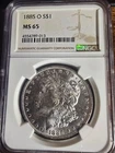 1885 O NGC MS65 MORGAN SILVER DOLLAR