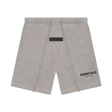 Fear of God Essentials Men's dark oatmeal Shorts Activewear Solid Drawstring