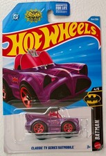 Hot Wheels 2026 BATMAN Series #4/5 Classic TV Series Batmobile #JJJ96 1:64 Scale