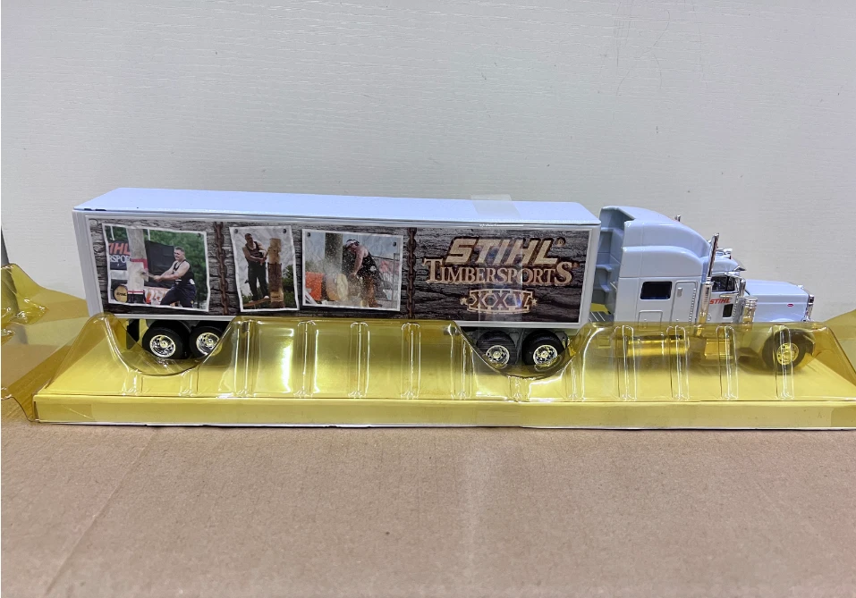 1:50 Norscot PETERBILT 379 Tractor Container Transport Vehicle Diecast Model - Image 3 of 4