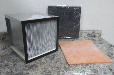 Omni Cleanair HEPA-500H 0.3 Micron 1 Sq Ft HEPA Air Filter