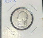 1932 S George Washington Silver Quarter 25c Coin