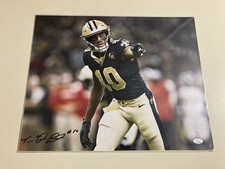 TRE'QUAN SMITH NFL NEW ORLEANS SAINTS SIGNED AUTOGRAPHED PHOTO 16 X 20 JSA COA