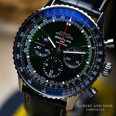 2026 Breitling Navitimer 1 B01 Chronograph 46mm Excellent Complete Set