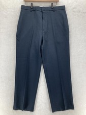 Vintage Levis Action Slacks Pants Mens 36x29 Navy Blue Dress Trousers Classic