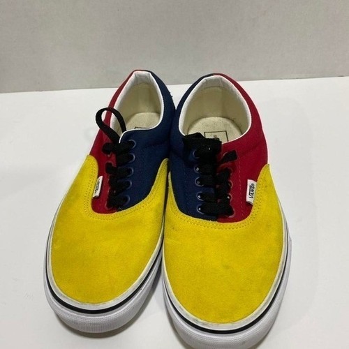 Vans Era 59 multi coloured skateboarding shoes men 6.5/women 8.0. SKU824