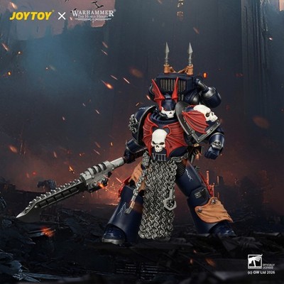 JOYTOY Warhammer JT04377 1:18 Night Lords Legion Praetor w/Jump Pack Figure Body