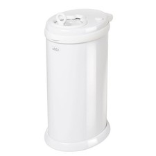 Steel Diaper Pail Odor Locking Award-Winning No Special Bag Required White New