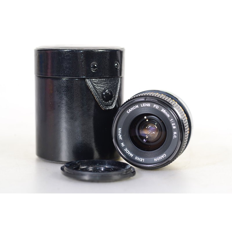 Canon LENS FD 28mm 1:2.8と S.C.セット 【公式通販】