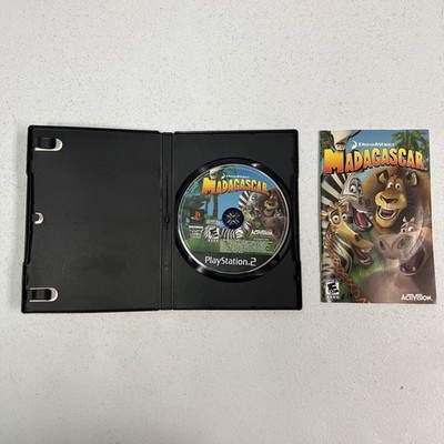 Madagascar Sony PlayStation 2, 2005 Complete with Manual, Tested Working