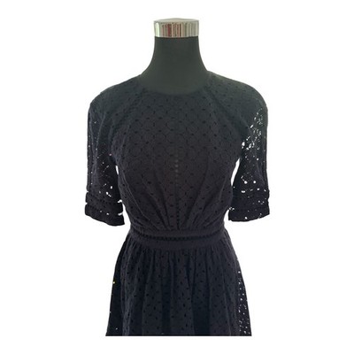 Zimmermann Roamer Day Dress Navy Broderie Kate Middleton Size 0 Vintage  2014 | eBay