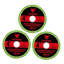  4 Inch Indestructible Multi-Material Cut Off Disc for Angle Grinders, 7/8" 