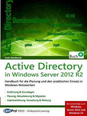 Carlo Westbrook | Active Directory in Windows Server 2012 R2 | Taschenbuch