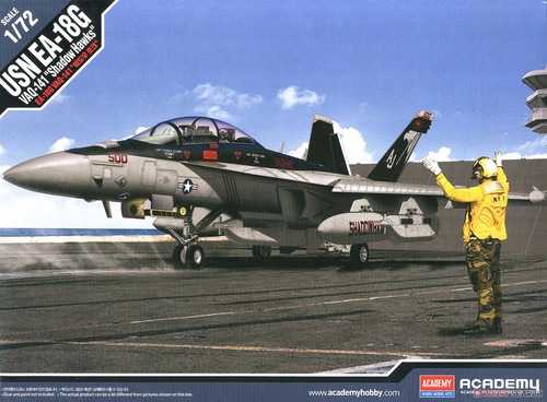 Academy 12560 1/72 U.S.Navy EA-18G VAQ-141`Shadowhawks` (Plastic model)