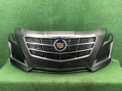 2014-2015 Cadillac CTS Front Bumper Cover W/ Grille Molding & Led Lamp ...