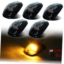 Led Cab Roof Clearance Marker Lights Fit For 2003-2010 Smoked Lens Amber Led Led Cab Roof Clearance Marker Lights Fit For 2003-2010 Smoked Lens Amber Led