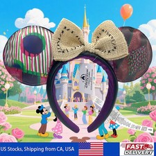 Disney-Parks Minnie Ears Sally Nightmare Before Christmas Halloween Headband