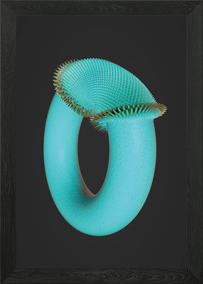 Digitale Skulptur gerahmt Wandbild Poster Leinwanddruck Bild
