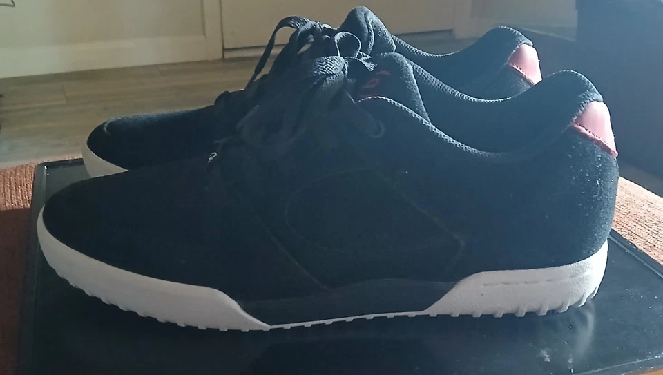 Zapatos de skate para hombre Accel Slim X Quattro negros gamuza talla 11,5 para hombre Foto 3 de 4