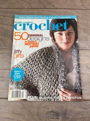 Simply Creative Crochet Magazine 2005 Annual Issue Meredith Ponchos Scarves