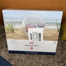 vignoble vignes x cible 30" rose baleine jumbo ballon de plage gonflable PVC NEUF dans sa boîte