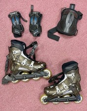 RollerBlade Triforce Viablade Parkway in Gold, Size M 24.5
