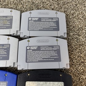 Nintendo 64 N64 Game Lot Of 10 Tested