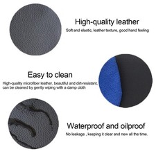 Microfiber Leather Seat Armrest Handle Cover For CRV Upgrade Car Inte JUKH
