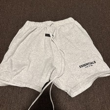 Fear of God Essentials Shorts SS22 Light Oatmeal 100 Authentic M 