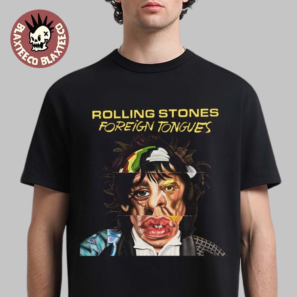 Rolling Stone Foreign Tongues Shirt Album Art Graphic Tee Gift for Fans Hot