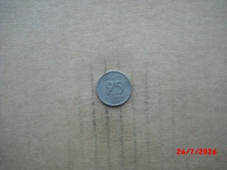 Schweden 25 Öre 1958