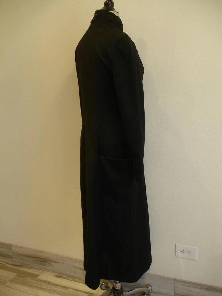 Vestido Christian Dior para mujer M L CD de Robes Du Jour LBD negro de colección años 80 Foto 3 de 4